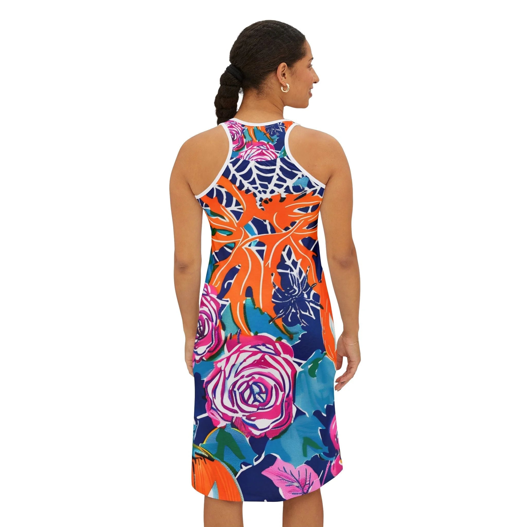 ["All Over Print","AOP","Art","Artful","Artistic","Artsy","Arty","Assembled in the USA","Assembled in USA","Illustration","Illustration art","Made in the USA","Made in USA","Skirts & Dresses","Sublimation","Women's Clothing"]
