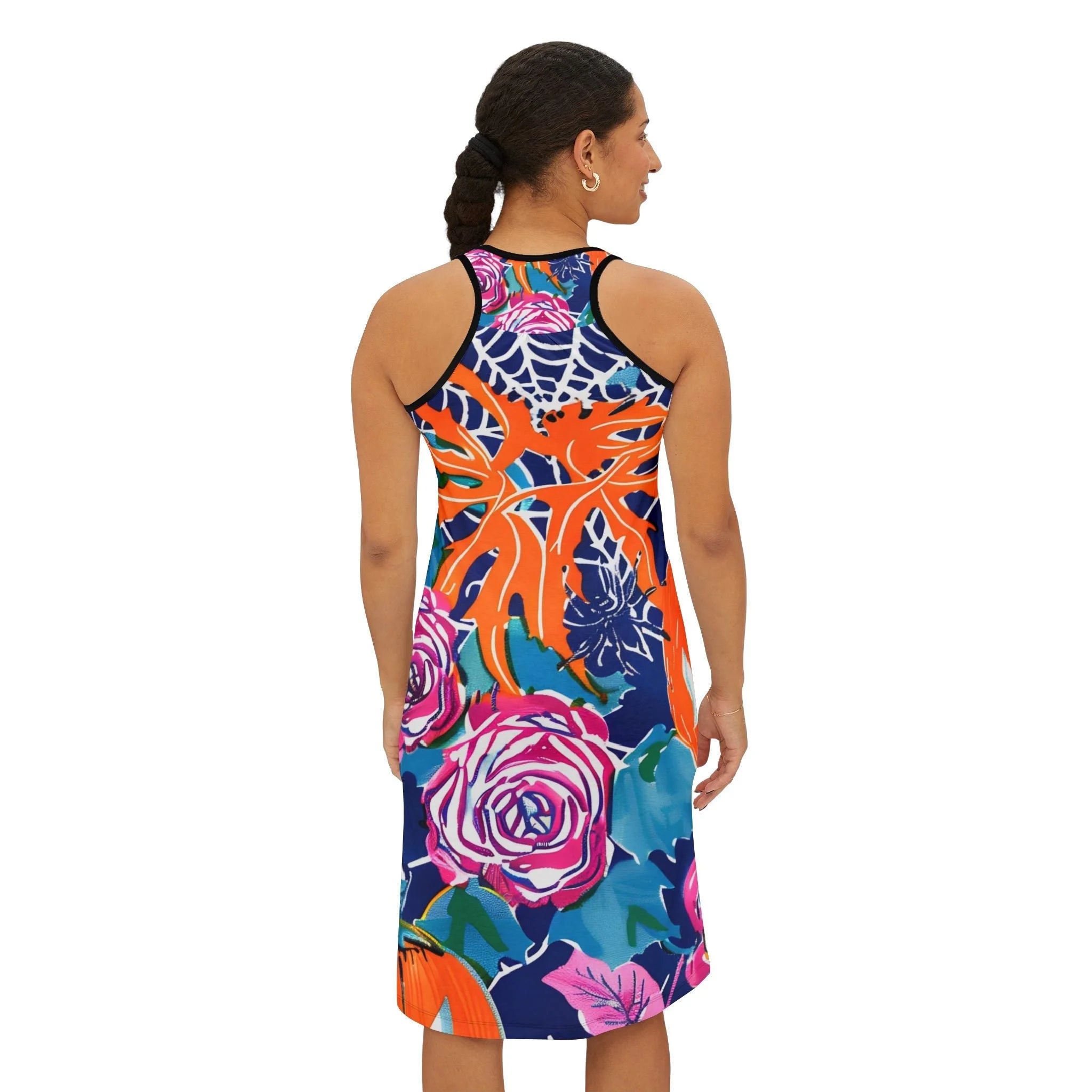["All Over Print","AOP","Art","Artful","Artistic","Artsy","Arty","Assembled in the USA","Assembled in USA","Illustration","Illustration art","Made in the USA","Made in USA","Skirts & Dresses","Sublimation","Women's Clothing"]