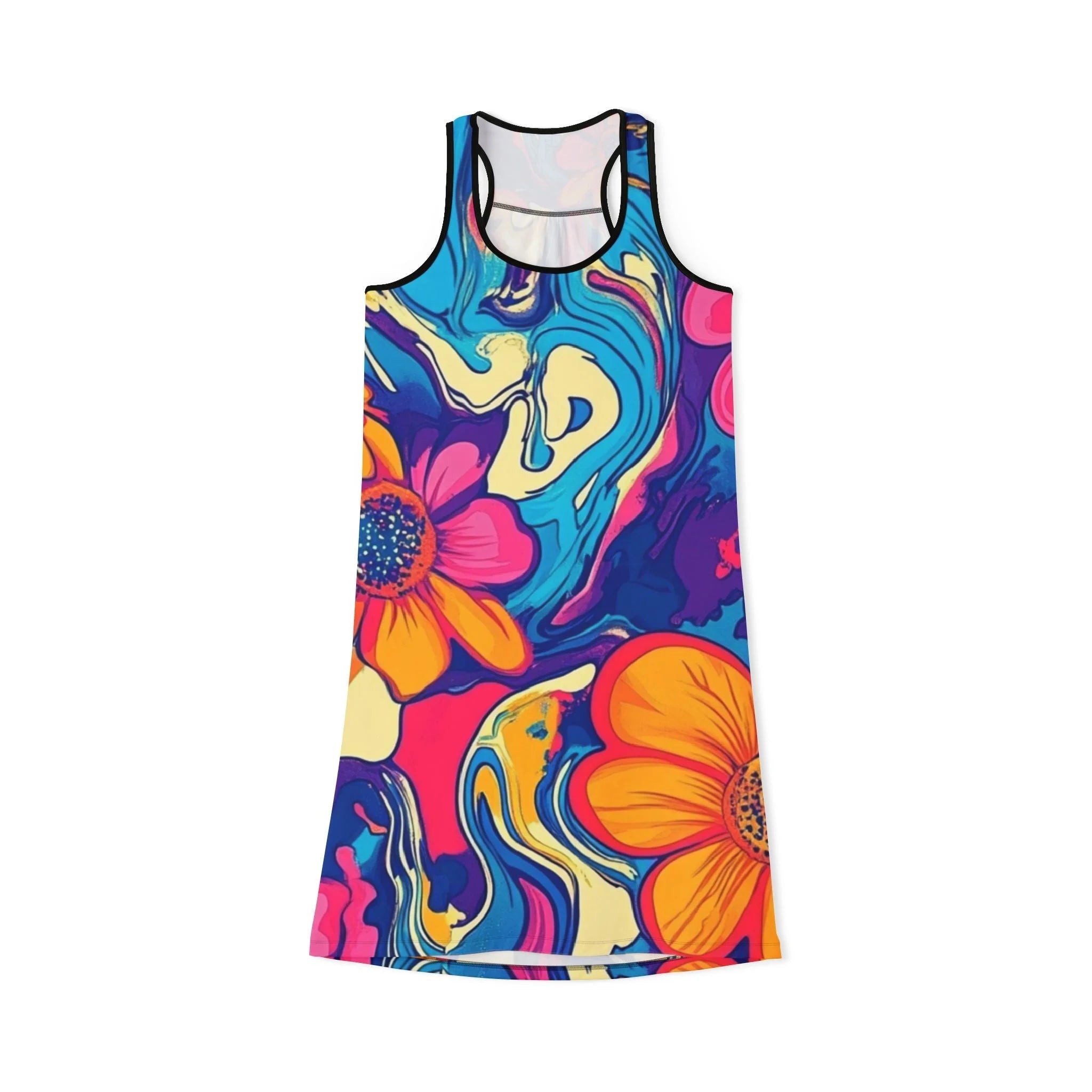 ["All Over Print","AOP","Art","Artful","Artistic","Artsy","Arty","Assembled in the USA","Assembled in USA","Illustration","Illustration art","Made in the USA","Made in USA","Skirts & Dresses","Sublimation","Women's Clothing"]