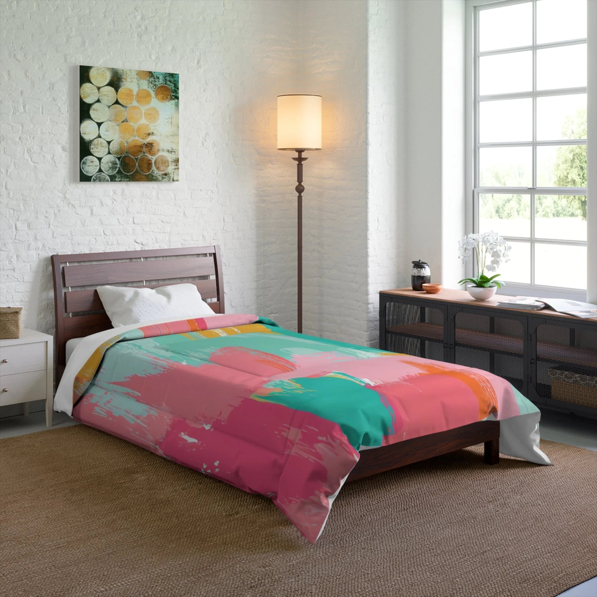 ["All Over Print","AOP","Art","Artful","Artistic","Artsulli","Artsy","Arty","Bed","Bedding","Blankets","Full Print","Home & Living","Illustration","Illustration art","Jakkoutthebxx","Merch","Merchandise","Product","Queen","Twin"]