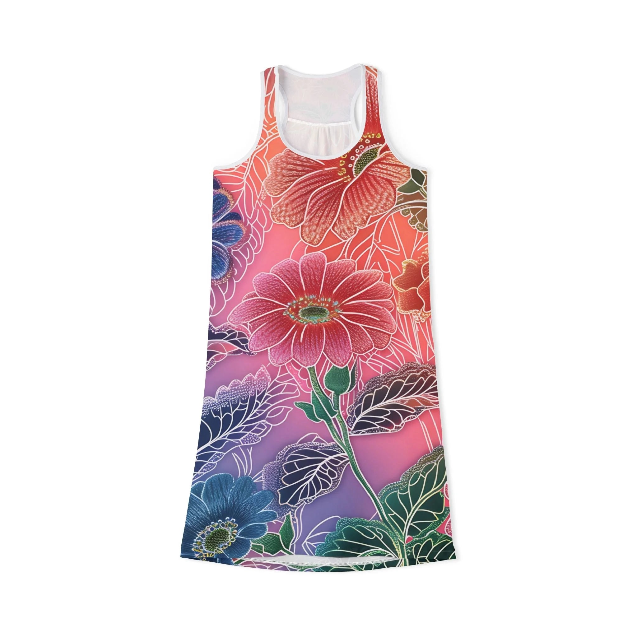 ["All Over Print","AOP","Art","Artful","Artistic","Artsy","Arty","Assembled in the USA","Assembled in USA","Illustration","Illustration art","Made in the USA","Made in USA","Skirts & Dresses","Sublimation","Women's Clothing"]