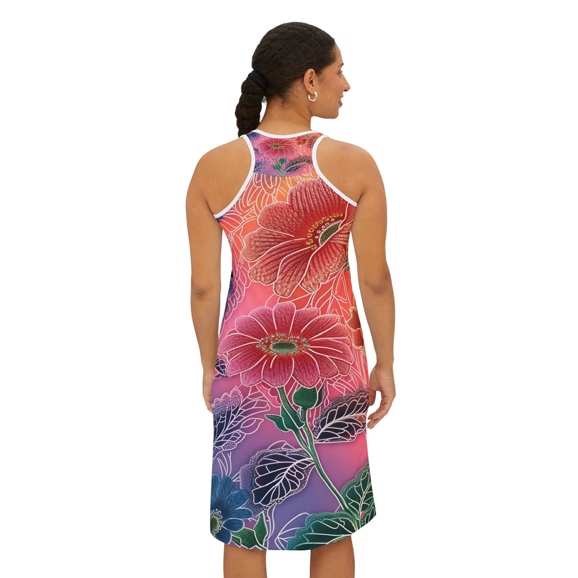 ["All Over Print","AOP","Art","Artful","Artistic","Artsy","Arty","Assembled in the USA","Assembled in USA","Illustration","Illustration art","Made in the USA","Made in USA","Skirts & Dresses","Sublimation","Women's Clothing"]