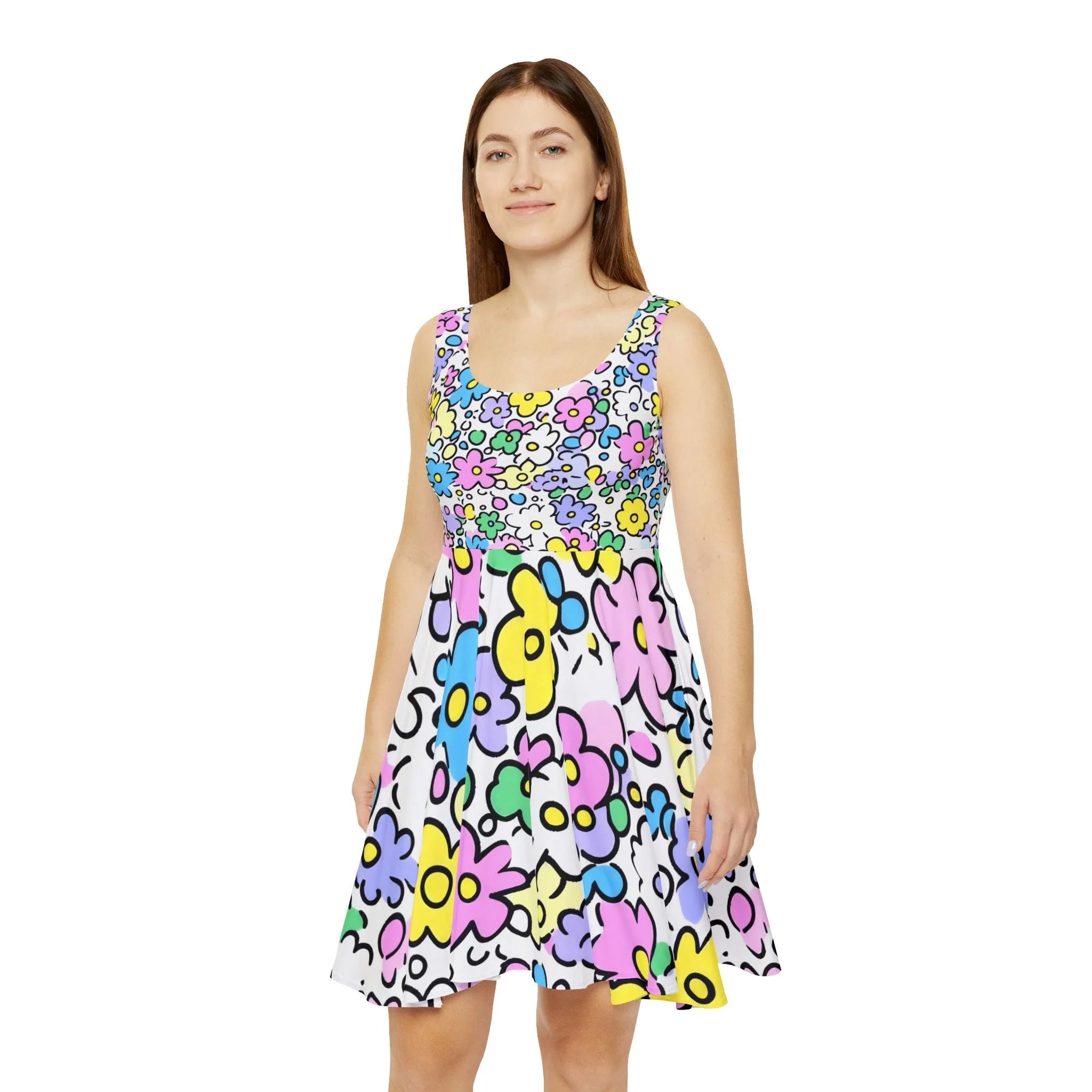 ["All Over Print","AOP","AOP Clothing","Art","Artful","Artistic","Artsy","Arty","Assembled in the USA","Assembled in USA","Illustration","Illustration art","Made in the USA","Made in USA","Skirts & Dresses","Sublimation","Women's Clothing"]